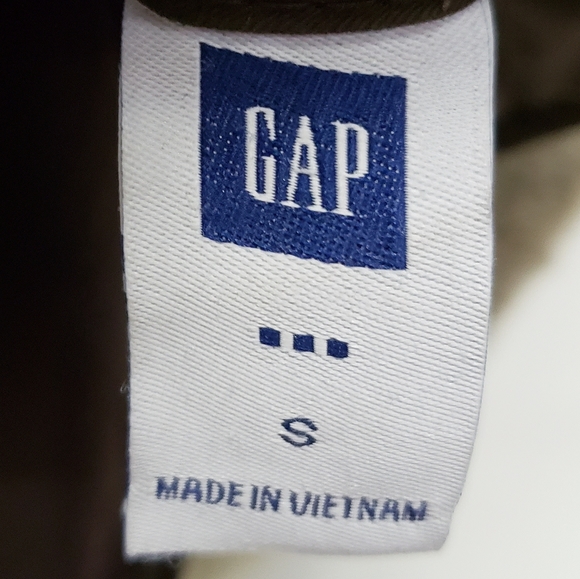 Womens GAP Faux Fur reversible vest size small brown/grey - Picture 6 of 9